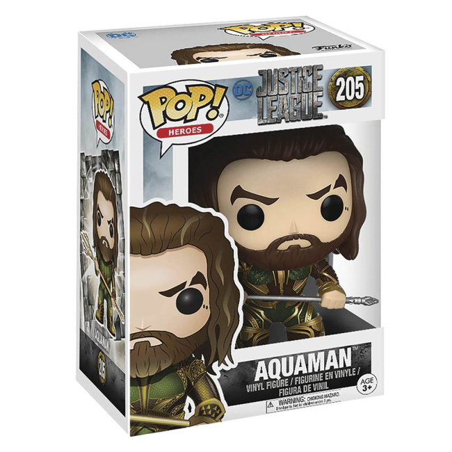 Фигурки персонажей - Фигурка Funko Pop DC Comics Лига Справедливости Аквамен (13486-PX-1TF)#2