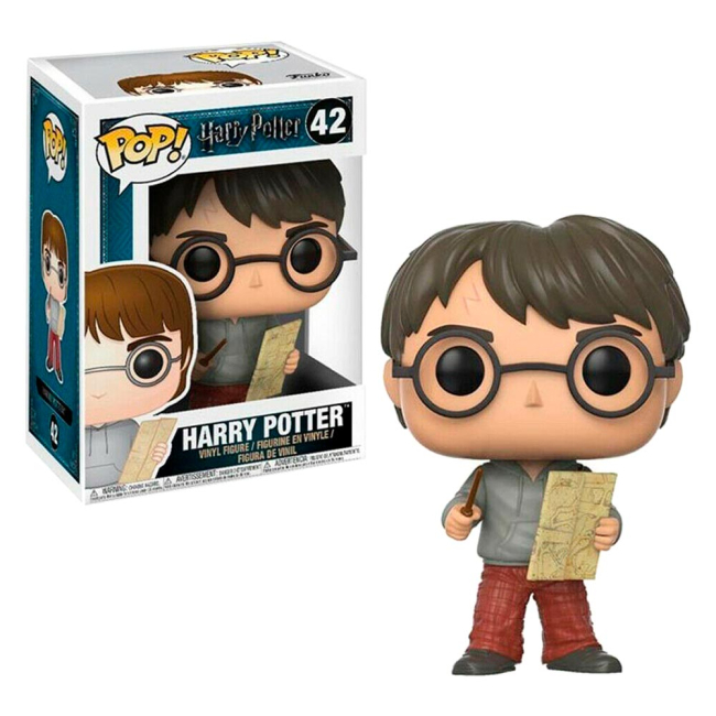 Фигурки персонажей - Фигурка Funko Pop Harry Potter Гарри Поттер с картой мародеров (14936-PX-1W9)#2