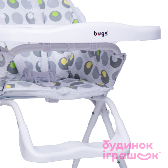 Товары по уходу - Стульчик для кормления Bugs Smart зелёный (6905614910100)#4