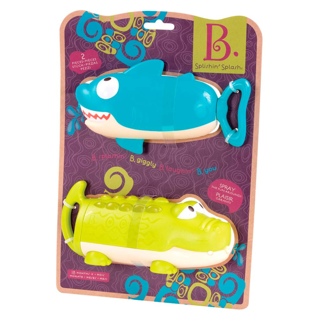 Іграшки для ванни - Ігровий набір для ванни Battat Плескіт і Плюх (BX1551Z)#2