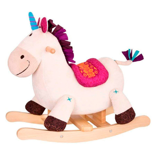 Кресла-качалки - Баттатокачалка Battat Родео Единорог Дилли-Долли (BX1660Z)#2