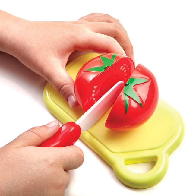 Детские кухни и бытовая техника - Набор Addo Busy me Играй-нарезай овощи (315-13114/315-13114-2)#3