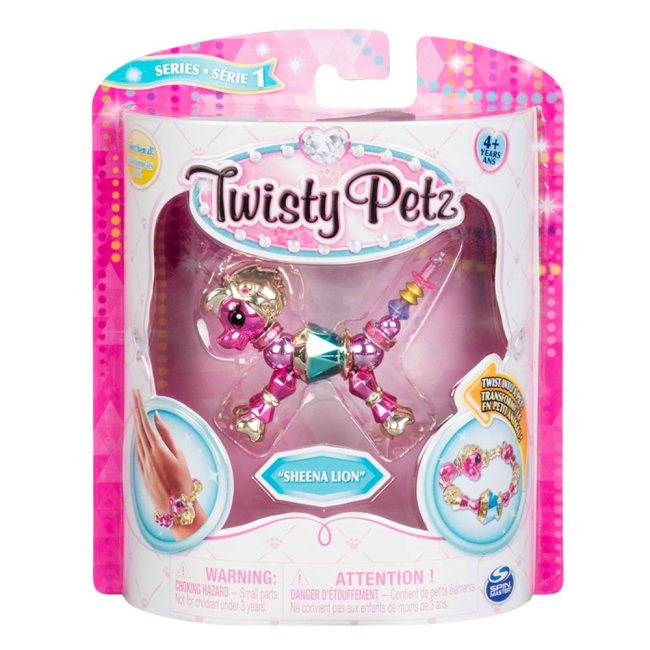 Бижутерия и аксессуары - Игрушка Twisty Petz Модное Превоплощение Сияющая Львица (20105851)#3