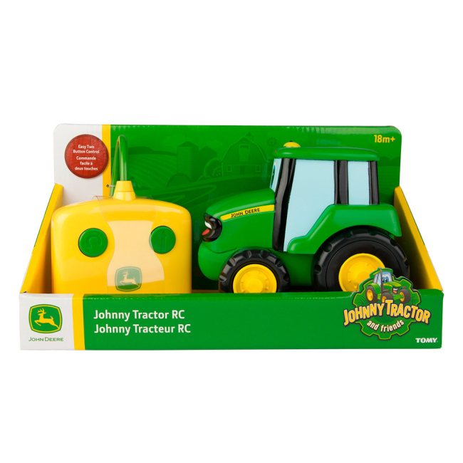 Радиоуправляемые модели - Машинка Tomy John Deere Трактор Джонни на радиоуправлении (42946A1)#2