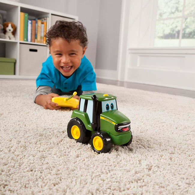 Радиоуправляемые модели - Машинка Tomy John Deere Трактор Джонни на радиоуправлении (42946A1)#5