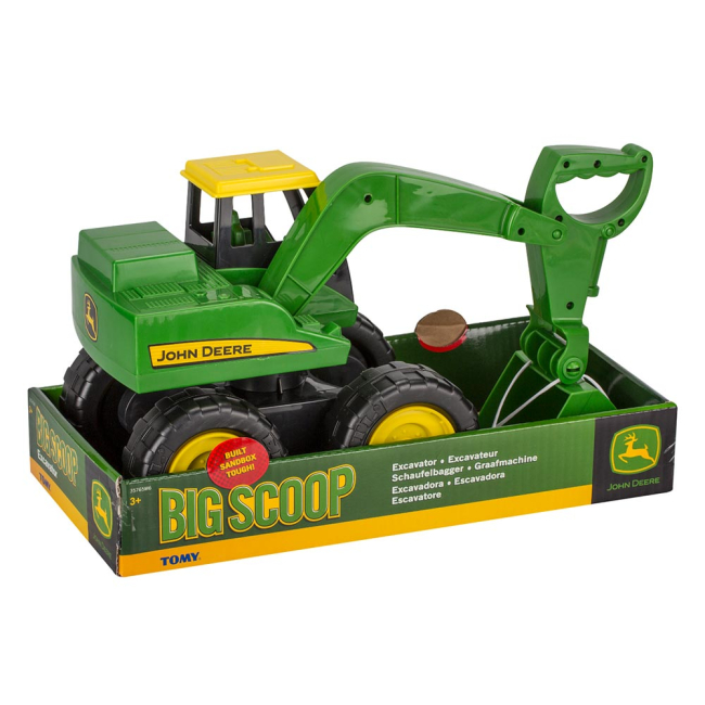 Машинки для малюків - Машинка Tomy John Deere Великий екскаватор з ковшем (35765V)#2