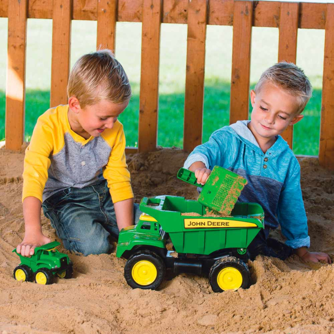 Машинки для малышей - Машинка Tomy John Deere Большой самосвал (42928V)#4