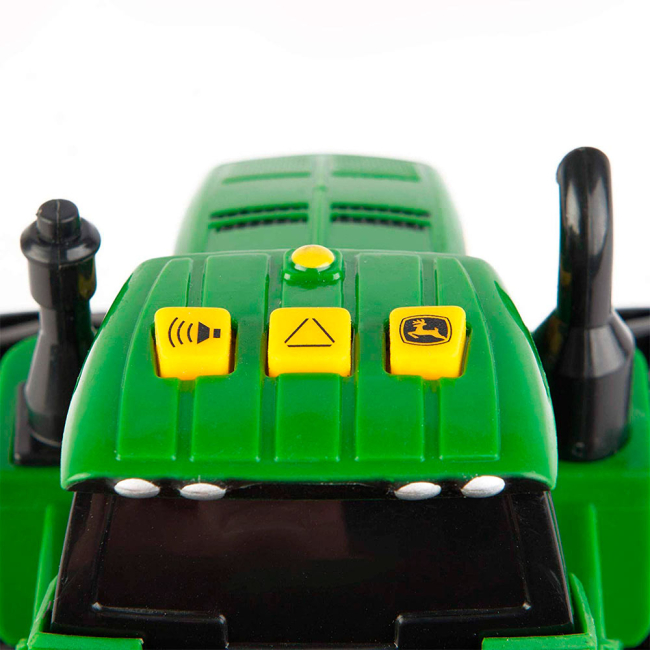 Транспорт и спецтехника - Машинка Tomy John Deere Monster treads Трактор со звуковыми и световыми эффектами (46656)#3