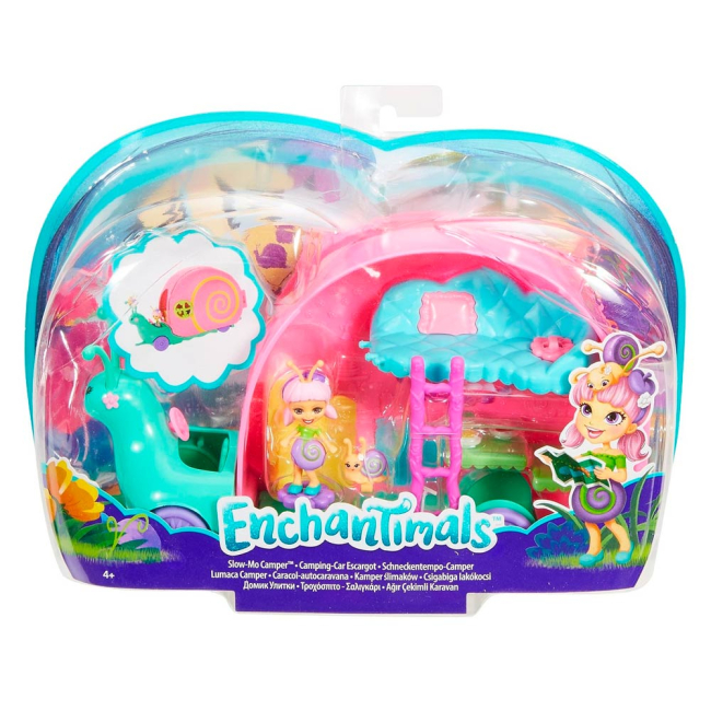 Ляльки - Набір Enchantimals Будиночок на колесах Равлик (GCT42)#2