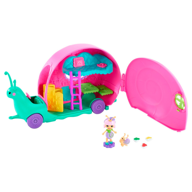 Ляльки - Набір Enchantimals Будиночок на колесах Равлик (GCT42)#3