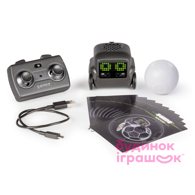 Роботы - Интерактивный робот Spin Master Boxer чёрный (SM75100/6529)#3