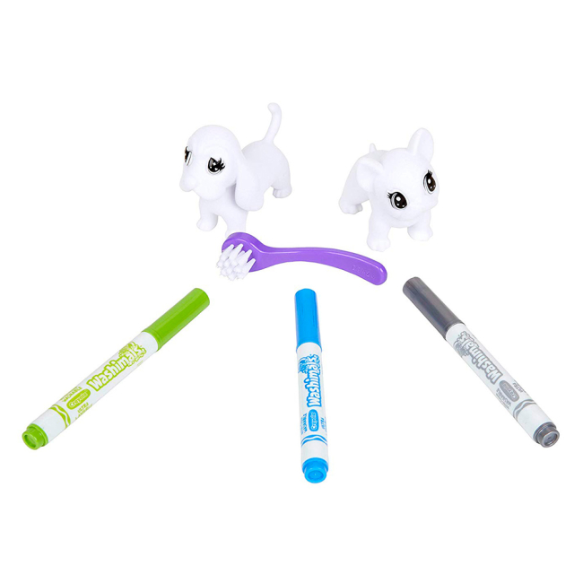 Товары для рисования - Набор для творчества Crayola Washimals Две собачки (74-7252)#2