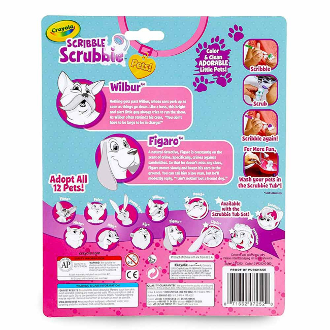 Товары для рисования - Набор для творчества Crayola Washimals Две собачки (74-7252)#4