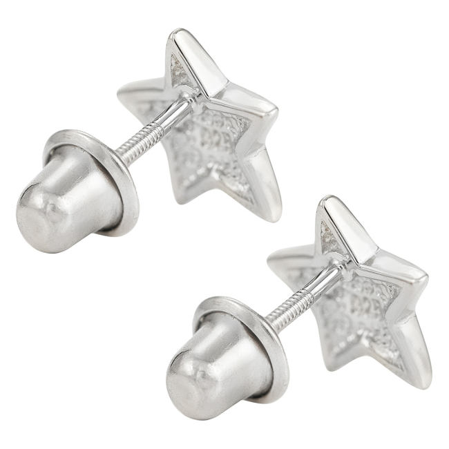 Ювелирные украшения - Серьги UmaUmi Звездочка серебро голубые (9943613244458)#2