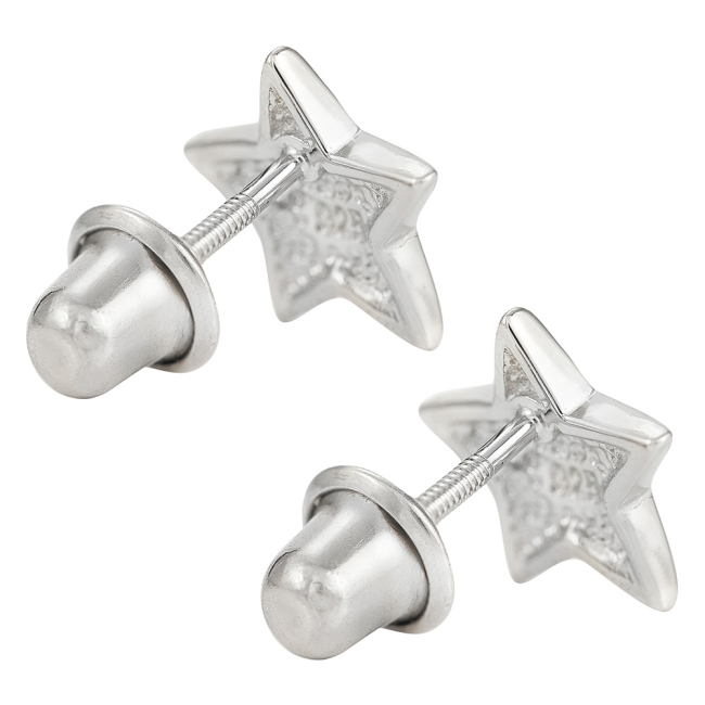 Ювелирные украшения - Серьги UmaUmi Звездочка серебро желтые (5572057588428)#2