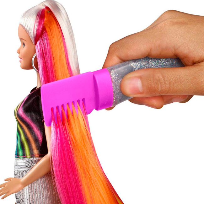 Куклы - Кукла Barbie Радужная и блестящая (FXN96)#3