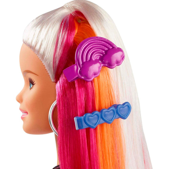 Куклы - Кукла Barbie Радужная и блестящая (FXN96)#4