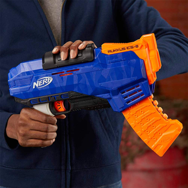 Помповое оружие - Игрушечный бластер Nerf Elite Rukkus ICS 8 (E2654)#3