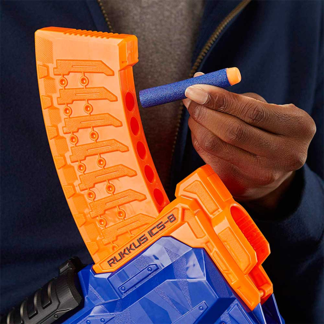 Помповое оружие - Игрушечный бластер Nerf Elite Rukkus ICS 8 (E2654)#4