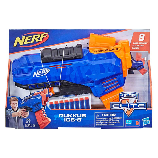 Помповое оружие - Игрушечный бластер Nerf Elite Rukkus ICS 8 (E2654)#5
