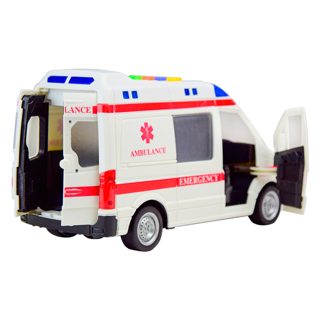 Транспорт и спецтехника - Автомодель Автопром Скорая помощь (7669A)#2