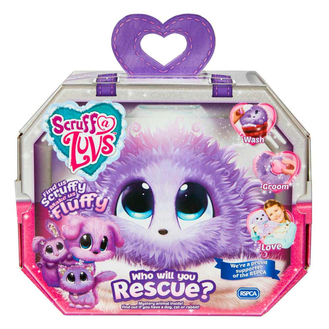 М'які тварини - М'яка іграшка Worlds Apart Няшка-потеряшка лілова (635SLL01)#2