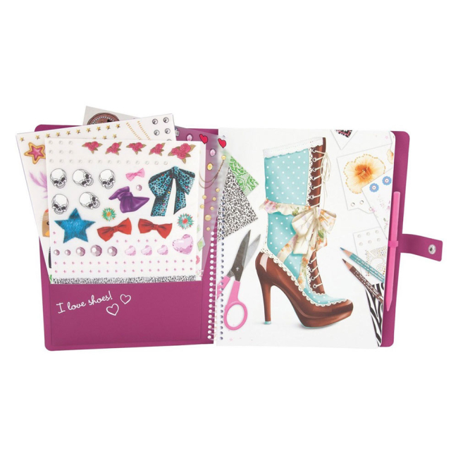 Товары для рисования - Раскраска Top Model Дизайн обуви (047987)#2