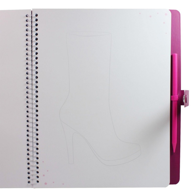 Товары для рисования - Раскраска Top Model Дизайн обуви (047987)#4