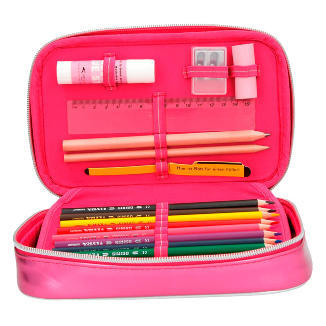 Пеналы и кошельки - Пенал c канцелярией Top Model Друзья розовый (048997)#2