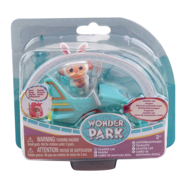 Фігурки персонажів - Фігурка Wonder Park Мавпеня-кролик з вагончиком (21664311004)#2