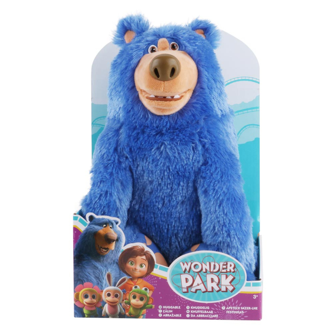 Персонажи мультфильмов - Мягкая игрушка Wonder Park Мишка Бумер для обьятий 34 см (21664310960)#2