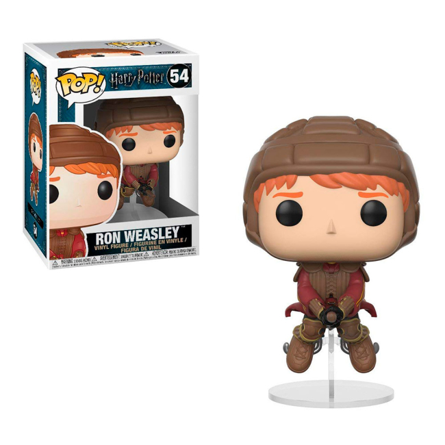 Фігурки персонажів - Фігурка Funko Pop Harry Potter Рон на мітлі (26721)#2