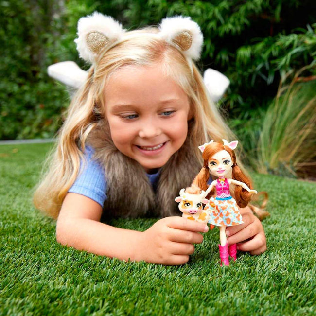 Ляльки - Лялька Enchantimals Корівка Кайла (FXM77)#5