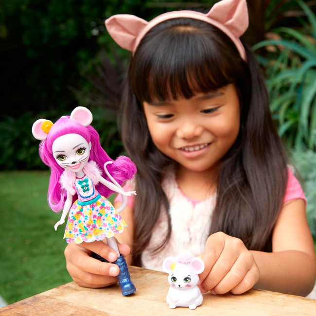 Ляльки - Лялька Enchantimals Мишка Майла (FXM76)#5