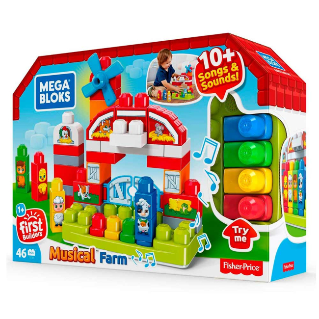 Блокові конструктори - Конструктор Mega Bloks Музична ферма (GCT50)#2