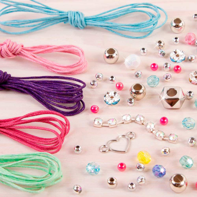 Наборы для творчества - Набор для создания шарм-браслетов Make it Real Яркая радуга (MR1206)#3