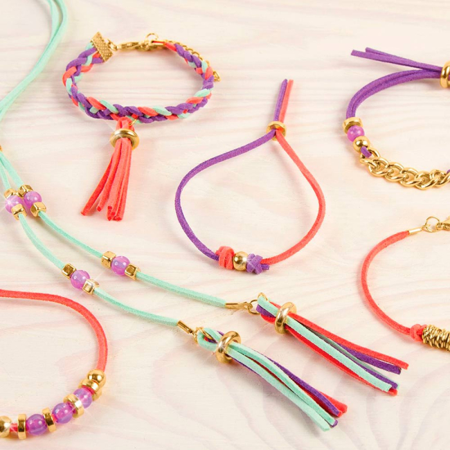 Наборы для творчества - Набор для создания шарм-браслетов Make it Real Золотое сияние (MR1207)#4