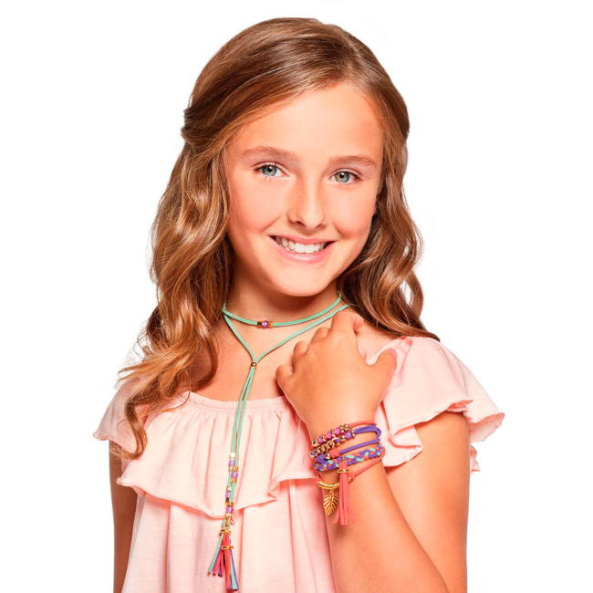 Наборы для творчества - Набор для создания шарм-браслетов Make it Real Золотое сияние (MR1207)#5