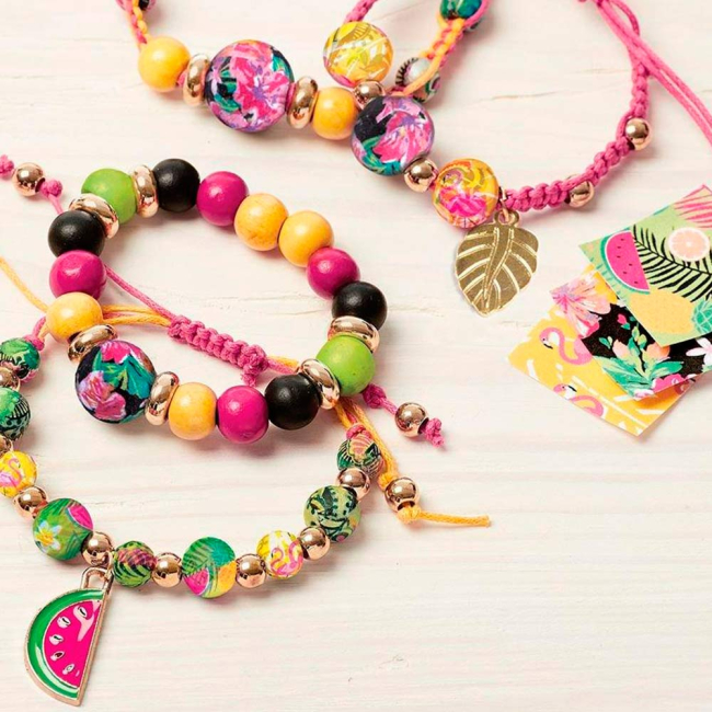 Набори для творчості - Набір для створення браслетів Make it Real Декупаж (MR1304)#3