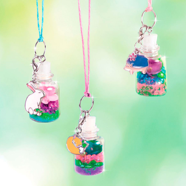 Набори для творчості - Набір для створення кулонів Make it Real Квітковий тераріум (MR1305)#4