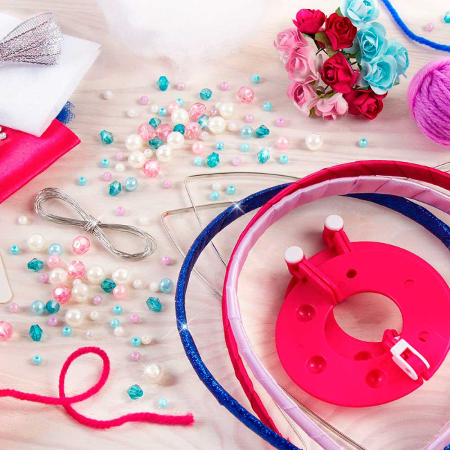 Набори для творчості - Набір для створення ексклюзивних обручів для волосся Make it Real Солодкі мрії (MR1404)#3