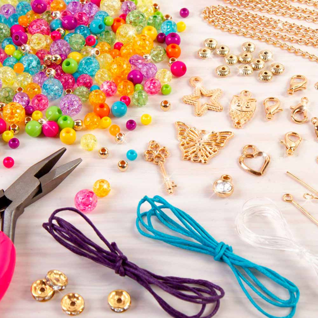 Набори для творчості - Великий набір для створення прикрас Make it Real Юна леді (MR1405)#3