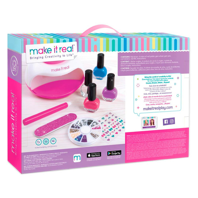 Косметика - Большой набор для нейл-арта Make it Real Блестящая мечта (MR2502)#2