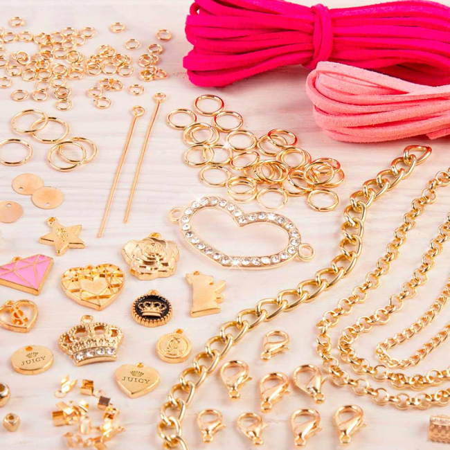 Набори для творчості - Набір для створення шарм-браслетів Make it Real Juicy Couture Романтичне побачення (MR4401)#3