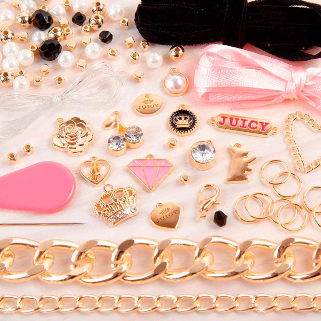 Наборы для творчества - Набор для создания шарм-браслетов Make it Real Juicy Couture Королевский шарм (MR4404)#3