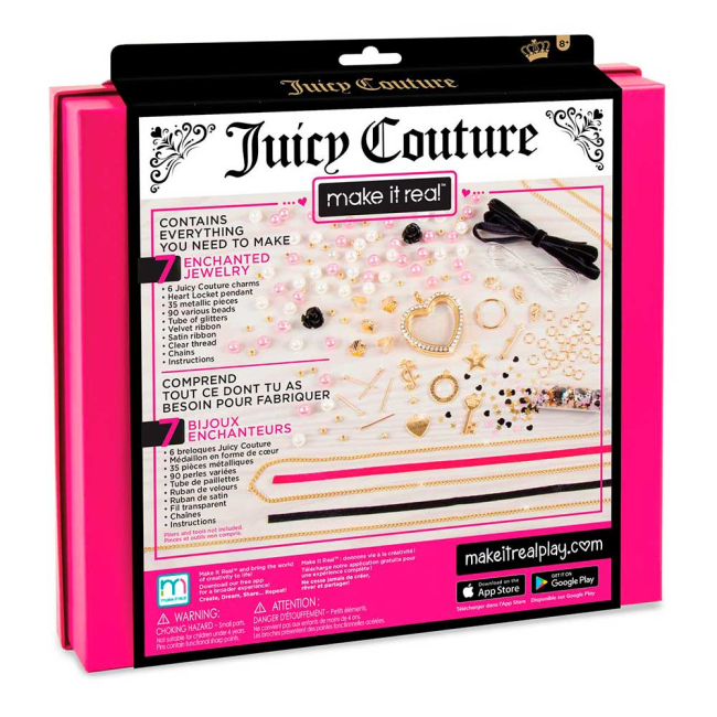 Наборы для творчества - Набор для создания украшений Make it Real Juicy Couture Волшебный кулон (MR4405)#2
