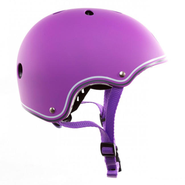 Защитное снаряжение - Детский защитный шлем Globber Фиолетовый 51 - 54 см (500-103)#3