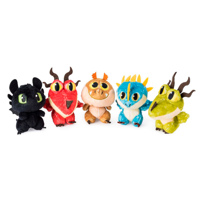 Персонажи мультфильмов - Мягкая игрушка Dragons Как приручить дракона 3 Громгильда в яйце (SM66623/7533)#5