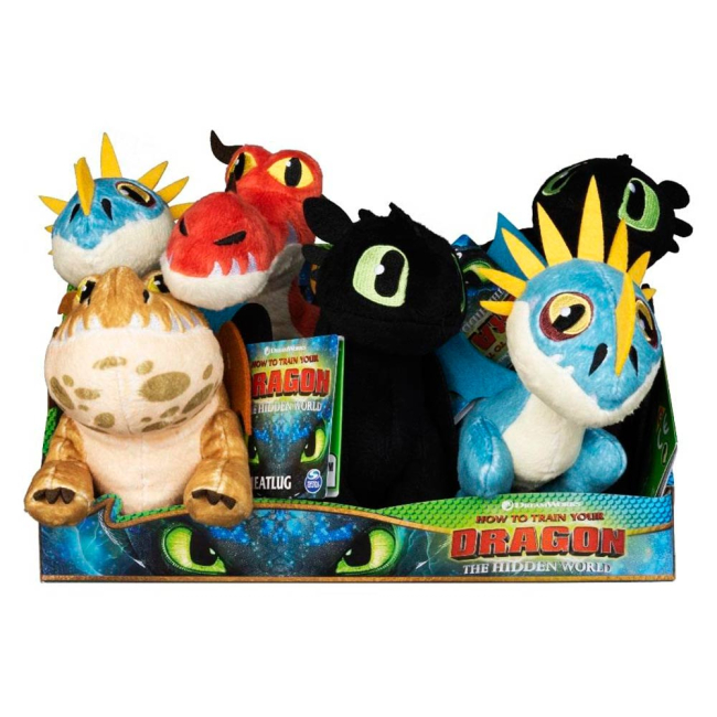 Персонажи мультфильмов - Мягкая игрушка Dragons Как приручить дракона 3 Громгильда (SM66606/1869)#3