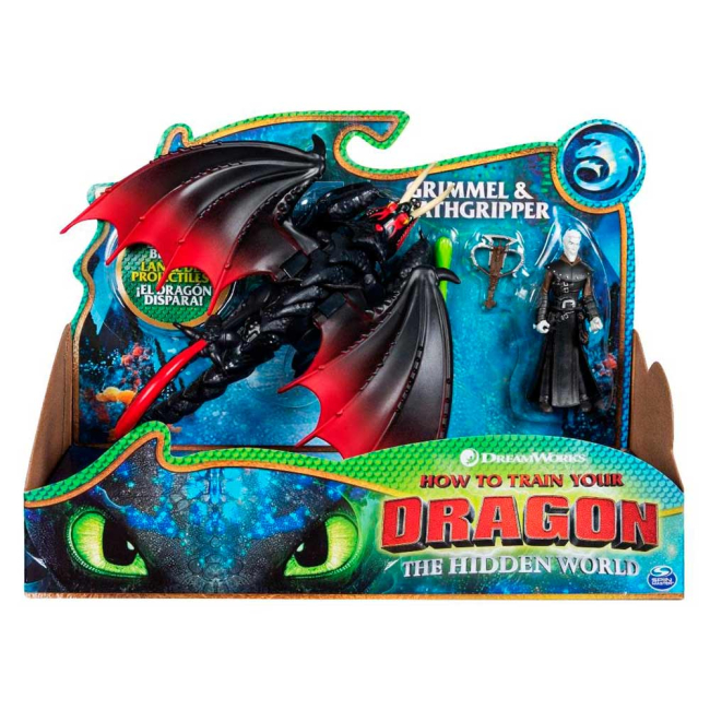 Фігурки персонажів - Набір Dragons Як приборкати дракона 3 Мертва хватка та вершник Гримель (SM66621/7359)#5